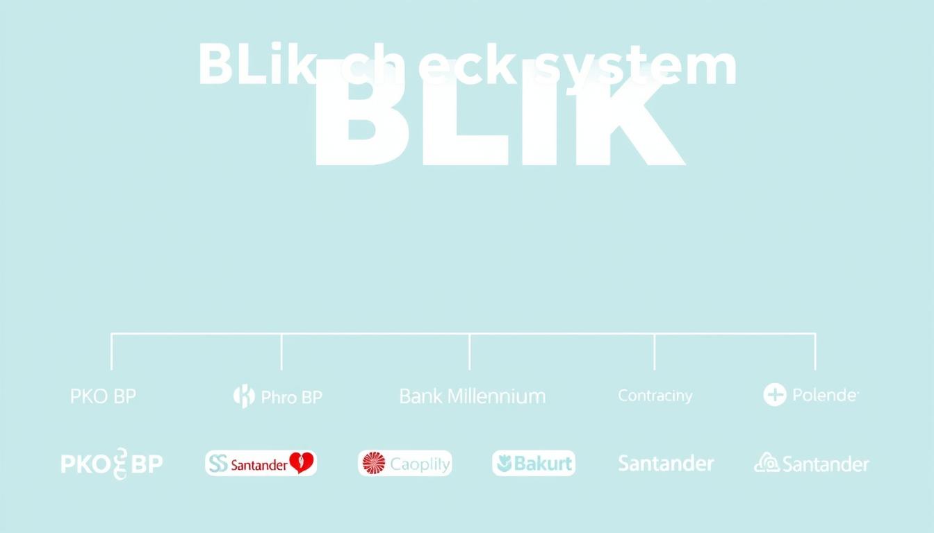 Czek BLIK w jakich bankach - grafika pokazująca logo BLIK i symbole banków
