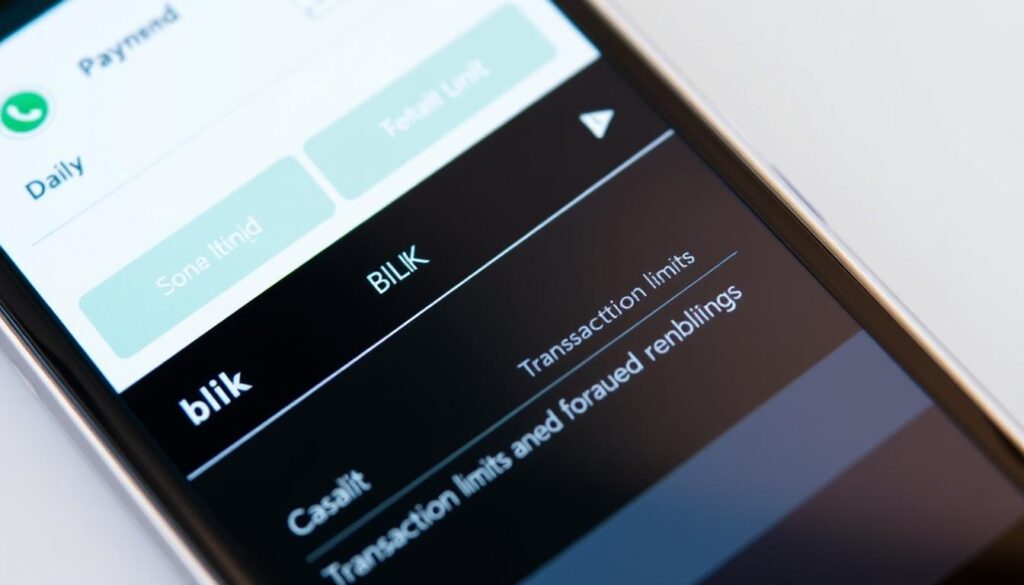 Informacja o limitach płatności BLIK w aplikacji bankowej gdzie można płacić BLIKiem
