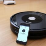 Robot iRobot Roomba przygotowany do konfiguracji Wi-Fi