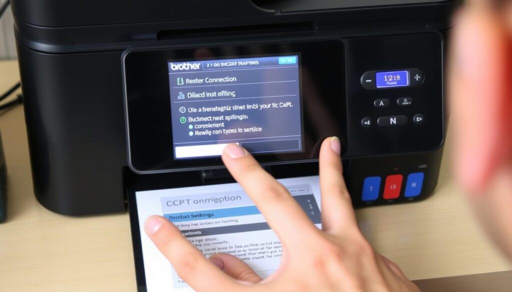 Rozwiązywanie problemów z połączeniem WiFi w drukarce Brother DCP-T510W Rozwiązywanie problemów z połączeniem WiFi w drukarce Brother DCP-T510W