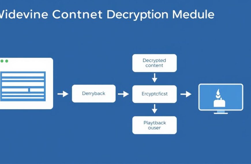 Widevine content decryption module co to jest - schemat działania modułu Widevine w przeglądarce