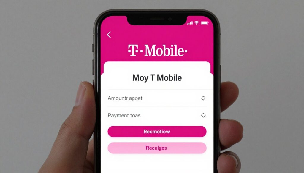 Aplikacja Mój T-Mobile z opcją doładowania telefonu przez internet Aplikacja Mój T-Mobile z opcją doładowania telefonu przez internet