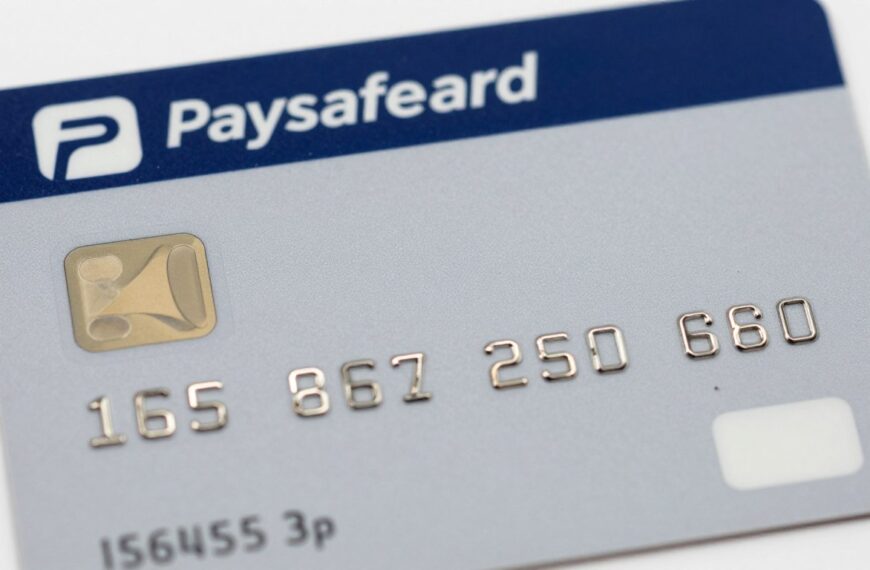 Paysafecard poradnik - karta z 16-cyfrowym kodem PIN