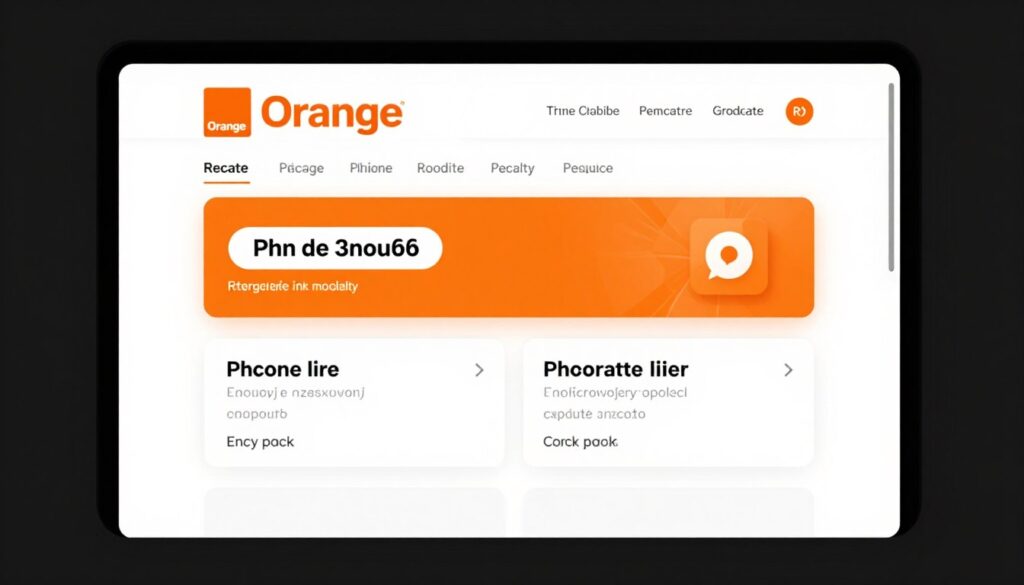 Strona internetowa Orange z opcją doładowania telefonu przez internet Strona internetowa Orange z opcją doładowania telefonu przez internet
